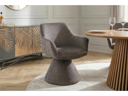 Designová otočná židle Darko stone