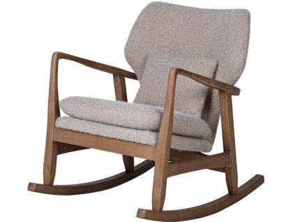 Designové houpací křeslo Marlon 91 cm jasan