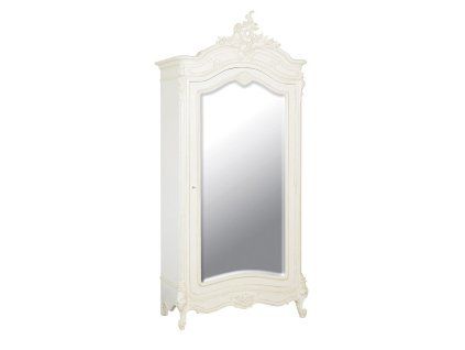 Luxusní provence šatní skříň Manoir Armoire II se zrcadlem