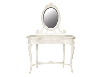 Luxusní provence toaletní stolek Manoir 106cm se zrcadlem