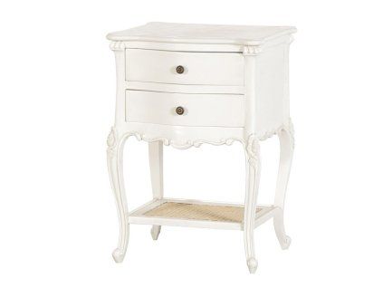 Luxusní provence noční stolek Manoir Rattan 71cm