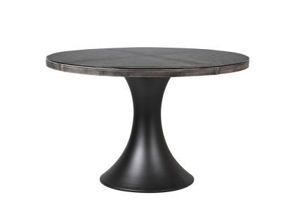 Exkluzivní kulatý jídelní stůl Skelet 120 cm