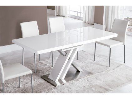 Originální moderní jídelní stůl Twito roztahovací 130(170)x80 cm